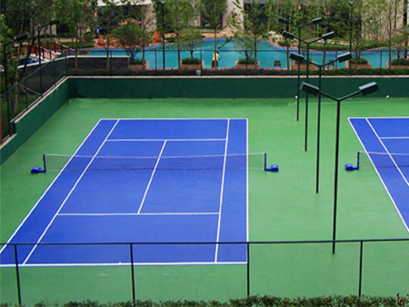 丙烯酸羽毛球场