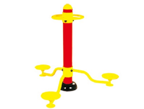 盘式三人扭腰器